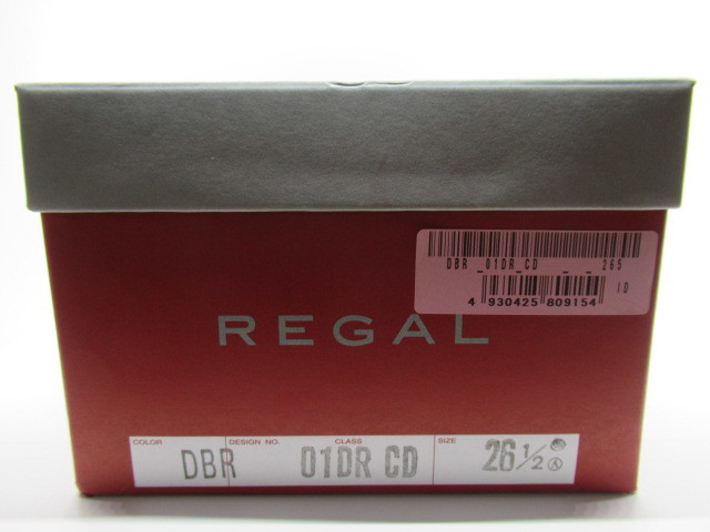 テレビで話題】 25.5 リーガル01DR リーガル ストレートチップ CD新品