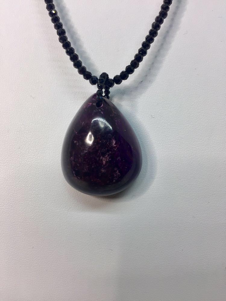 新品】スギライトネックレス*世界三大ヒーリングストーン