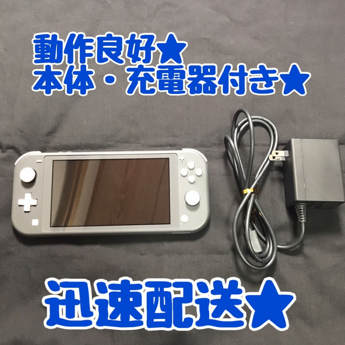 任天堂スイッチライト Switch Light グレー 充電器付き