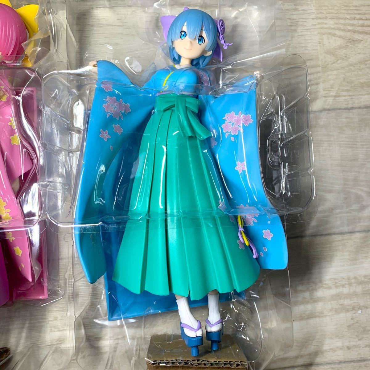 SEGA セガラッキーくじ リゼロ ラム&レム フィギュア 2体セット SEGA セガラッキーくじ リゼロ ラム&レム フィギュア 2体セット