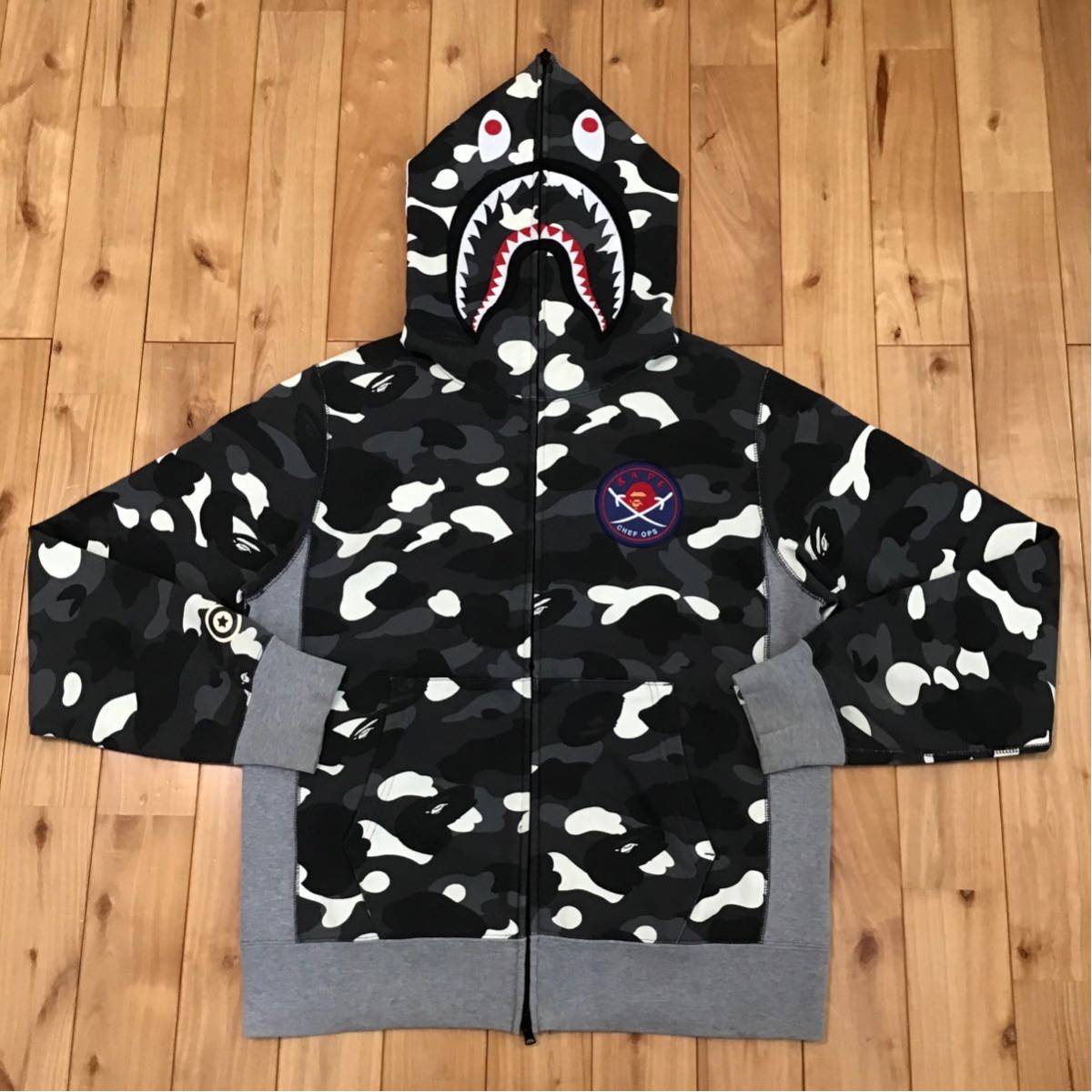 格安販売の ☆蓄光☆ city camo シャーク パーカー Lサイズ shark full