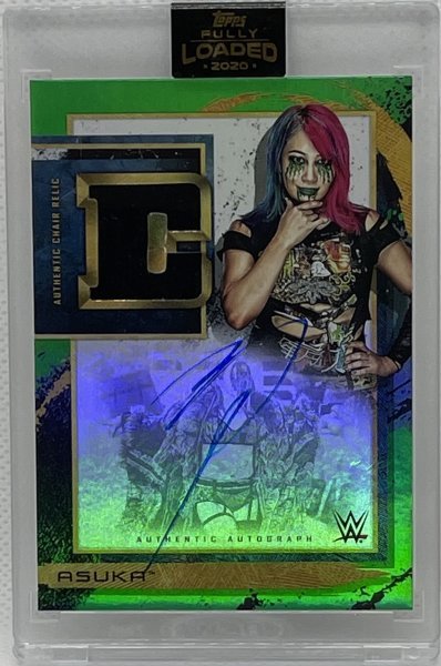 プロレス☆ASUKA アスカ 20 Topps WWE Fully Loaded TLC 50枚限定直筆