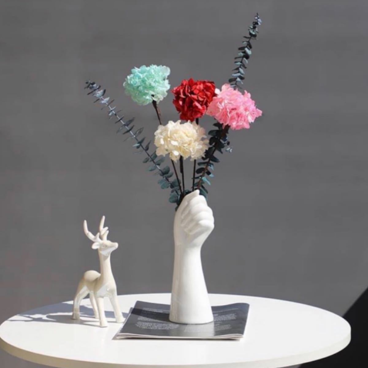594円 数量限定セール フラワーベース ハンドモチーフ ハート 花瓶 北欧 韓国 インスタ
