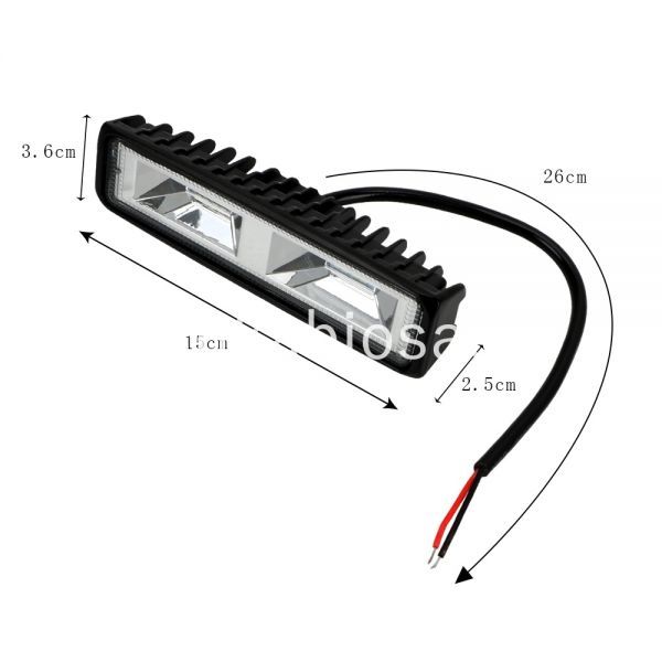 SA056:LEEPEE LED head light 12-24 for driving light remote control boat tractor trailer off-road working light 