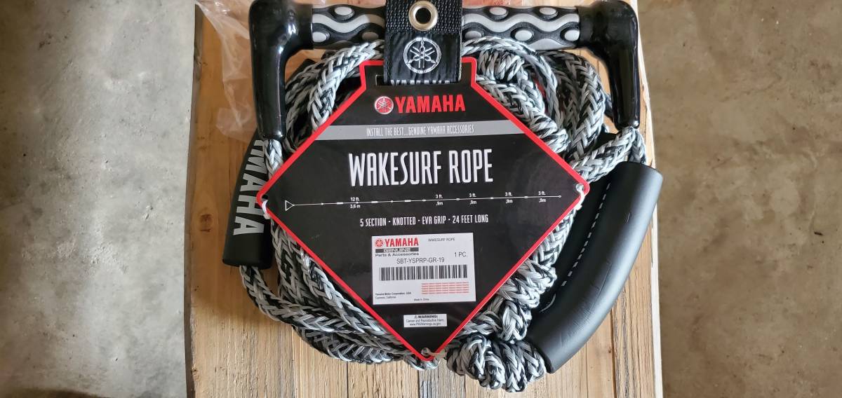 新着情報！！　YMUS直輸入品！！　YAMAHA　WAKE　SURF　ROPE　即納！！_画像1