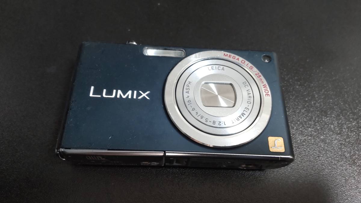 Panasonic　LUMIX ルミックス DMC-FX33-A コスモブルー デジカメ デジタルカメラ_画像1
