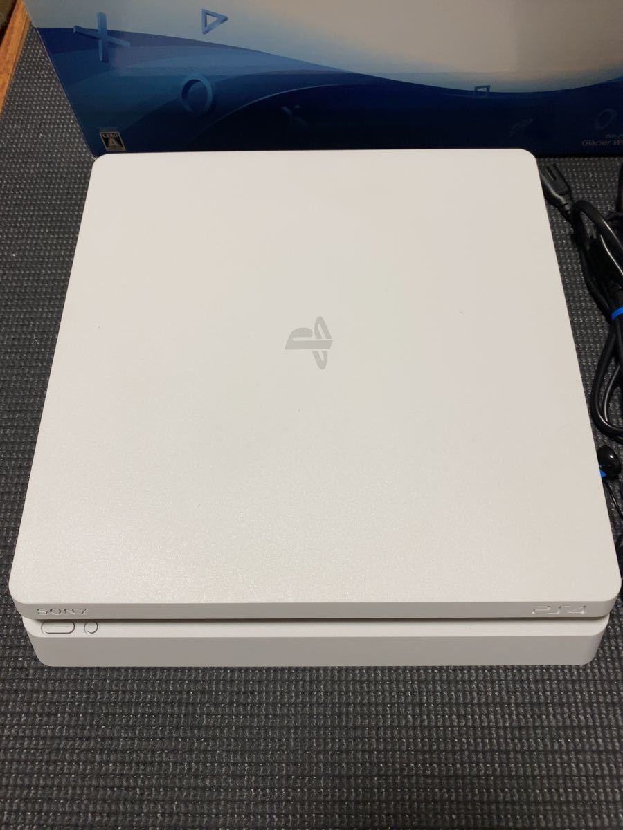 PS4本体　プレイステーション4 PlayStation 4 グレイシャー・ホワイト 500GB(CUH-2100AB02)