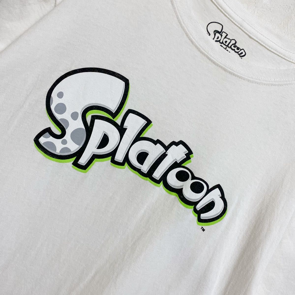 Paypayフリマ 廃盤 スプラトゥーン ロゴ Tシャツ メンズ Xl ホワイト 古着 ゲーム Splatoon バンダイ Bandai ゲームtシャツ デザインカットソー 白 Paypayフリマ 廃盤 スプラトゥーン ロゴ Tシャツ メンズ Xl ホワイト 古着 ゲーム Splatoon バンダイ Bandai ゲームtシャツ デザインカットソー 白