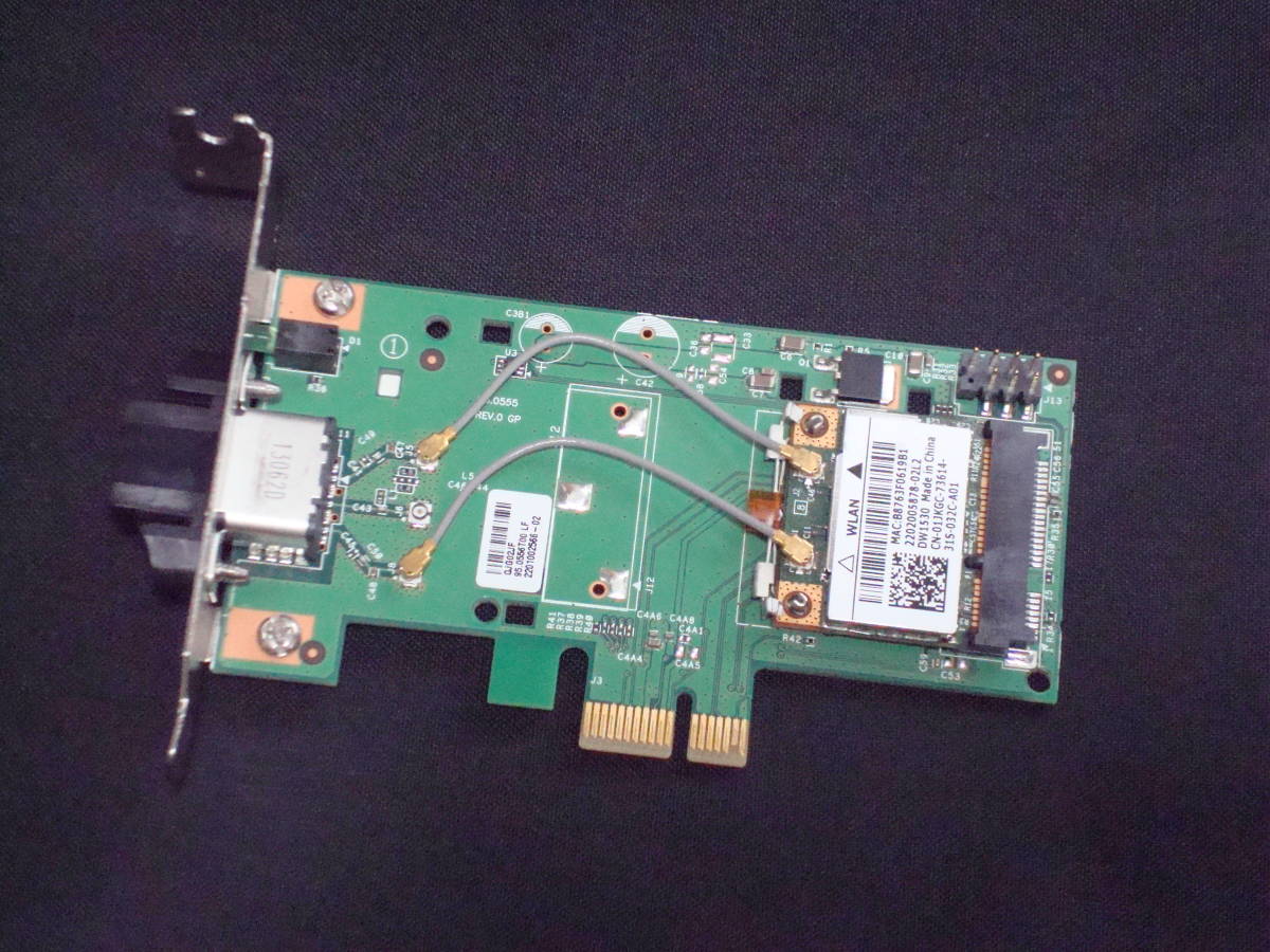 PCI-Ex1接続 無線LANカード Broadcom BCM943228HM4L 送料無料_画像1