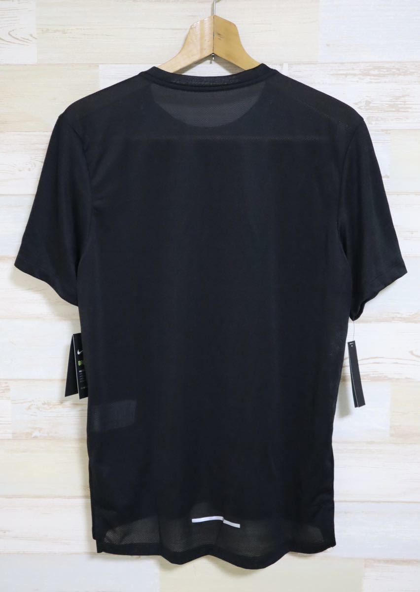 新品 定価4400円　Mサイズ　NIKE ナイキ　メンズ　ランニングシャツ　ワイルドラン　半袖Tシャツ　速乾　黒　ブラック