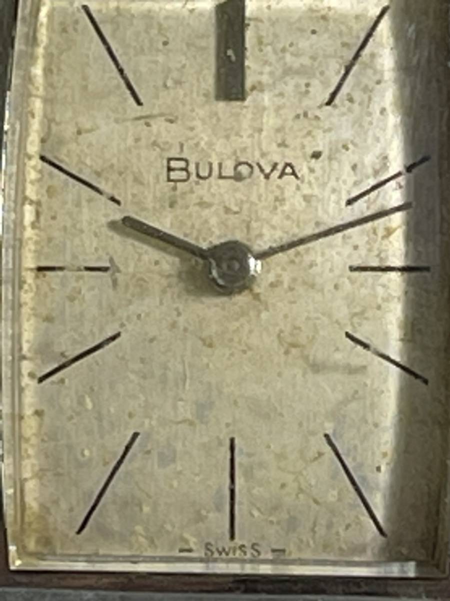 BULOVAブローバ手巻き時計レディス　中古品_画像7