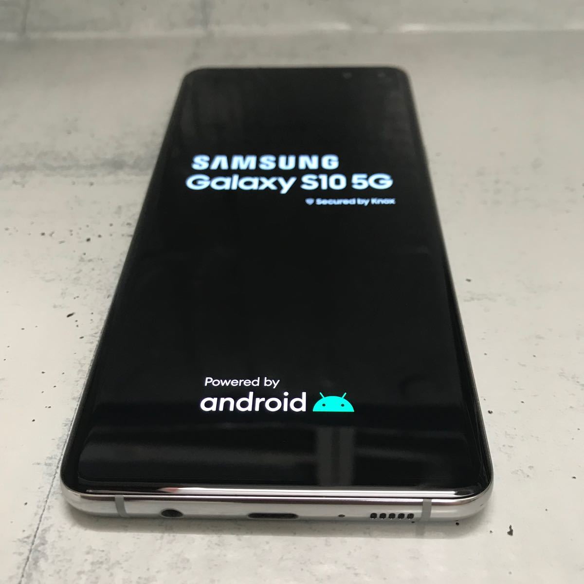 スマートフォン/携帯電話 スマートフォン本体 SAMSUNG Galaxy S10 5G Crown Silver 256GB SIMフリー