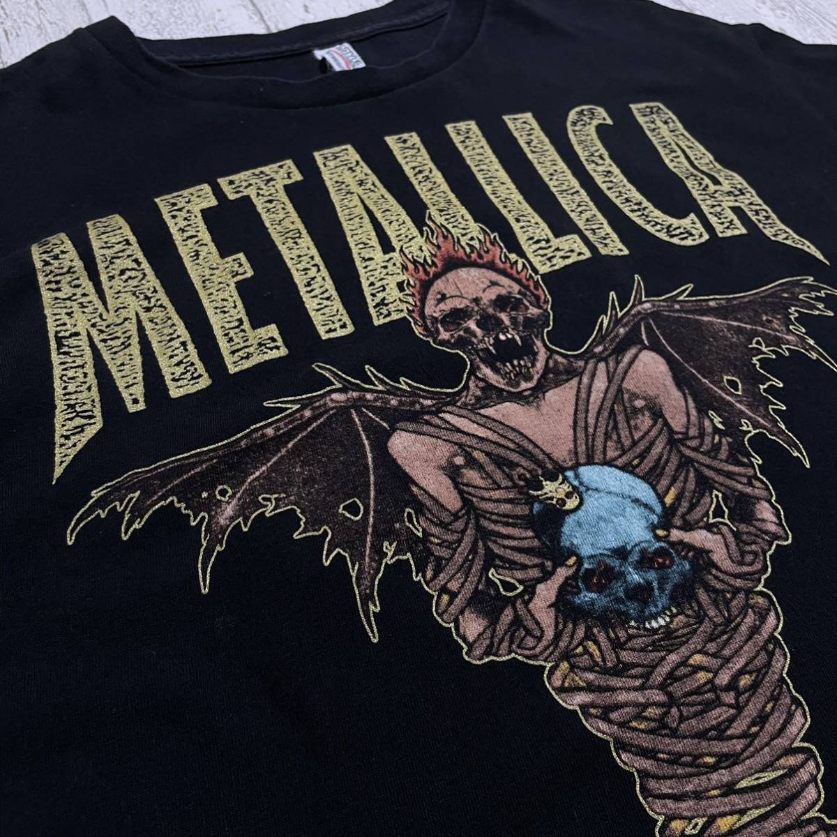 ☆送料無料☆ ALSTYLE アルスタイル METALLICA メタリカ バンドTシャツ Lサイズ パスヘッド メキシコ製 2012 21-184_画像4