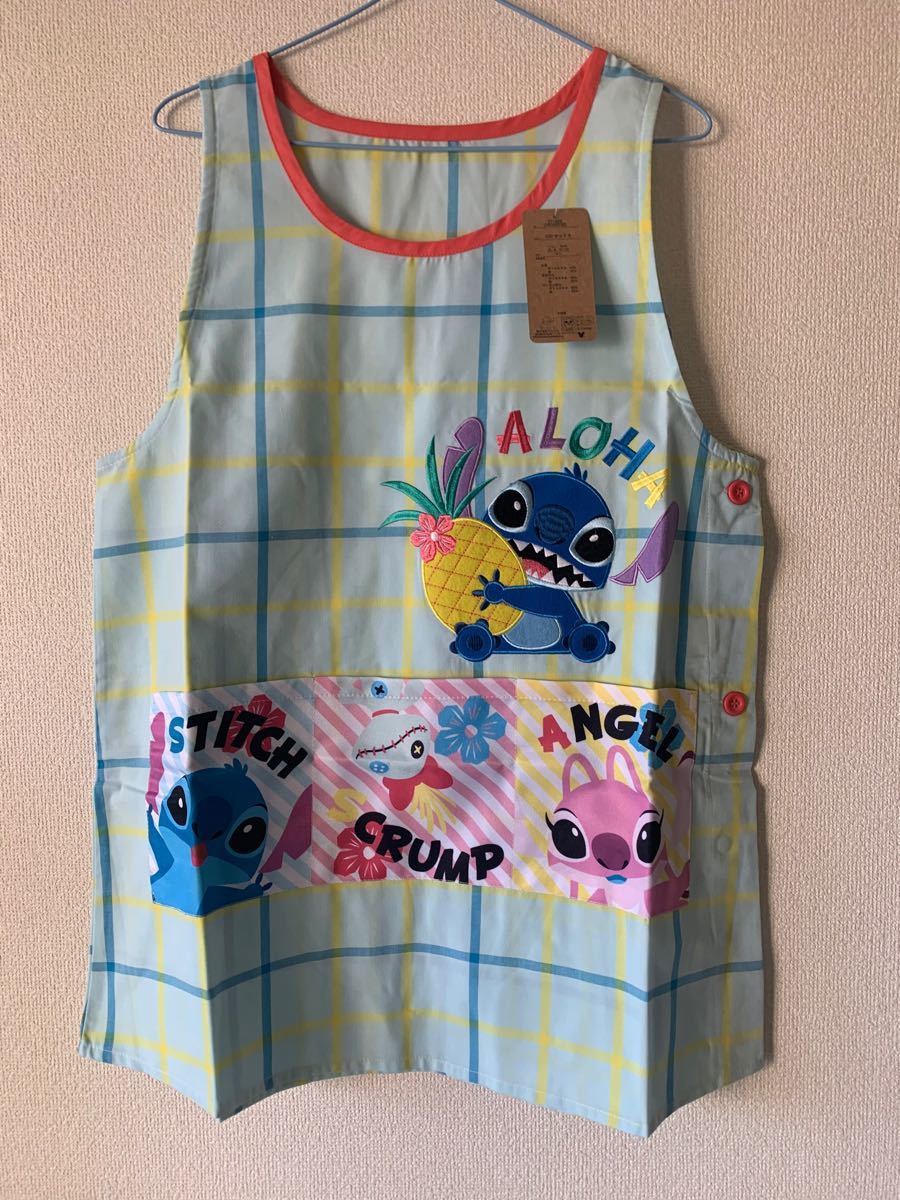 Paypayフリマ Stitch スティッチエプロン ディズニーエプロン 保育士 Paypayフリマ Stitch スティッチエプロン ディズニーエプロン 保育士