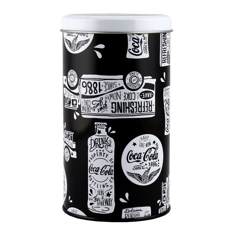コカ 人気ブランドを コーラ SALE 89%OFF キャニスター HAVE A NOW PT-CS03Coca-Cola COKE ブリキ缶キャニスター