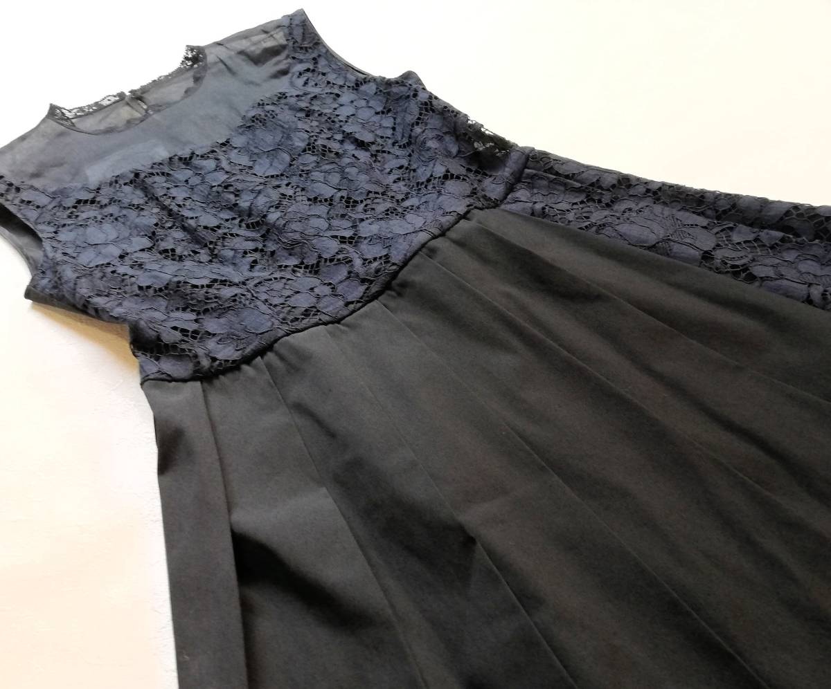 SALE/55%OFF】 PRADA レース切り返し プリーツスカートワンピース