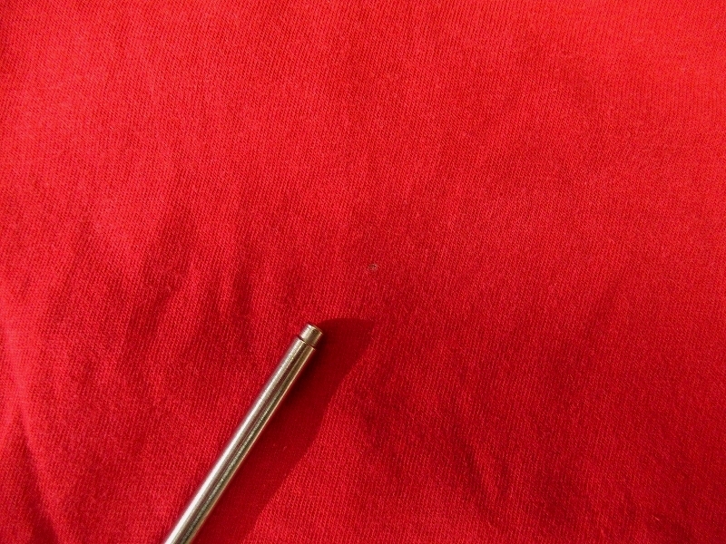 G② 送料無料 90s OLD 90年代 USA製 米国製 POLO RALPH LAUREN ポロ ラルフローレン 胸ポケ付き 半袖 クルーネック Tシャツ 赤 L_画像8
