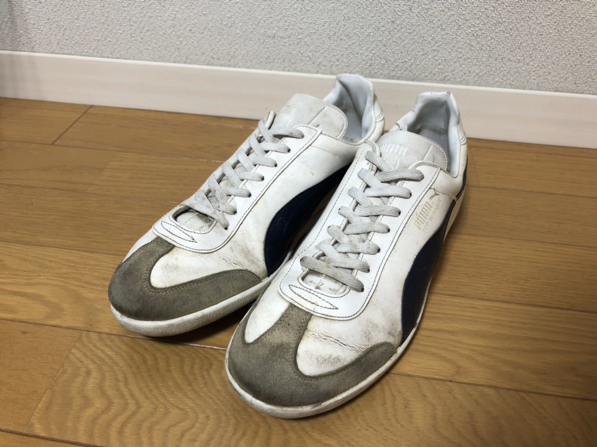 80sヴィンテージ ！MADE IN ITALY イタリア製目付き！PUMAプーマ TOP WINNER トップウイナーsize10 1/2_画像1