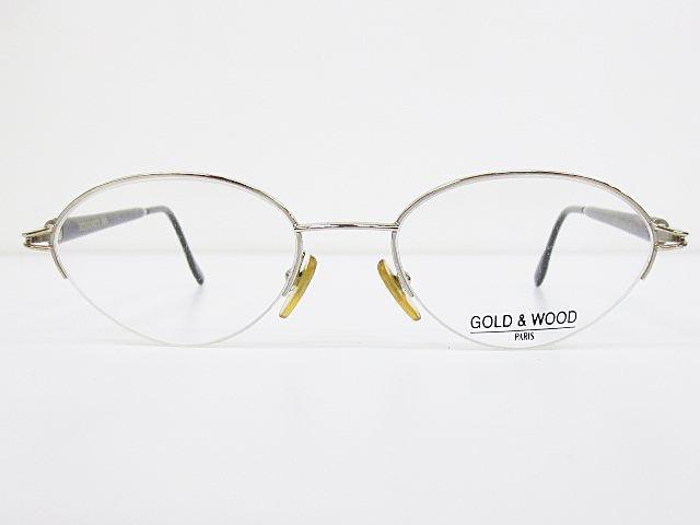 ∞【デッドストック】GOLD&WOOD ゴールドアンドウッド 眼鏡 メガネ