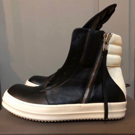 16SS限定 rick owens ジオバスケット ジオバス スニーカー 42 5 16SS限定 rick owens ジオバスケット ジオバス スニーカー 42 5