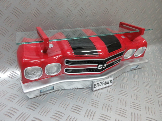 1970 CHEVROLET Chevelle　シボレー シェベル 壁掛け 3D シェルフ！GM Official Licensed Product!!! LEDライト点灯! Gift!!!_画像3