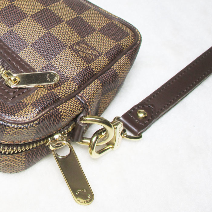 LV ルイヴィトン ダミエ ポシェット・ビエマカオ N61739 クラッチバッグ セカンドバッグ 美品_画像9