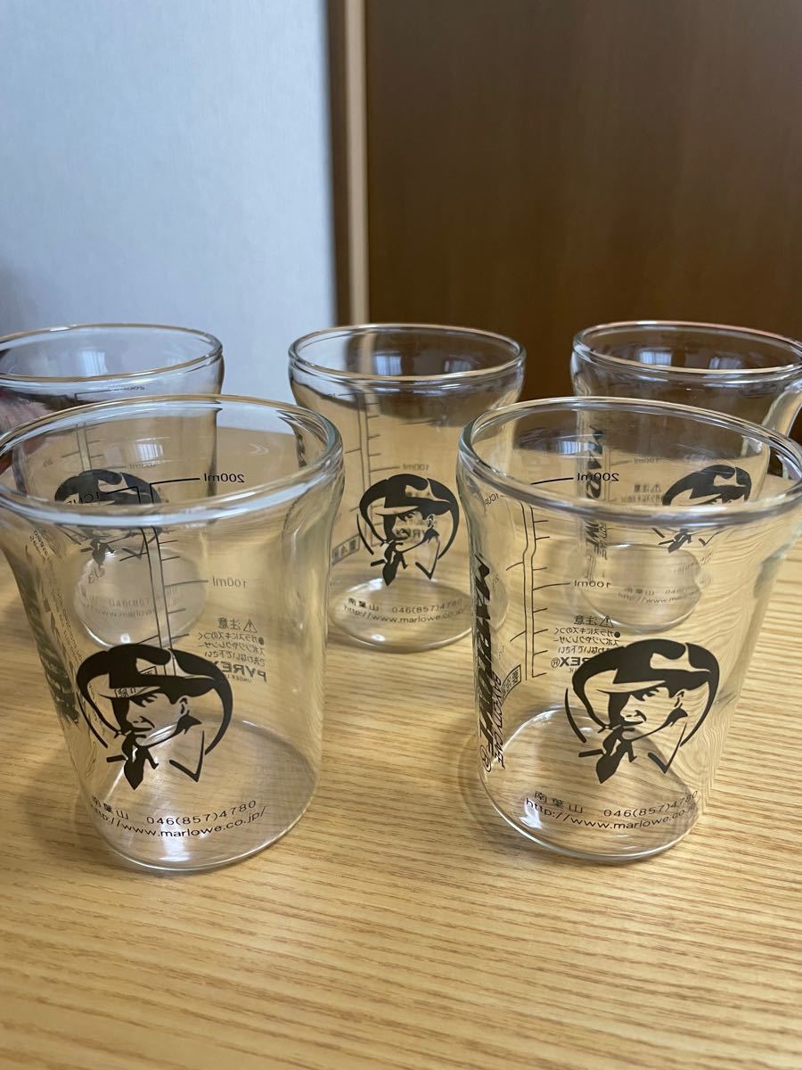 Paypayフリマ マーロウ ビーカー 5個セット Paypayフリマ マーロウ ビーカー 5個セット