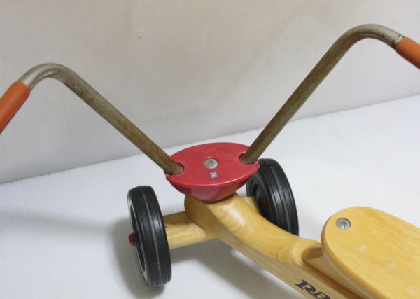 【N12R3520】レトロ雑貨・木製のRADIO FLYER/ラジオフライヤー　4輪車　希少　ヴィンテージ 子供用 ディスプレイ_画像8