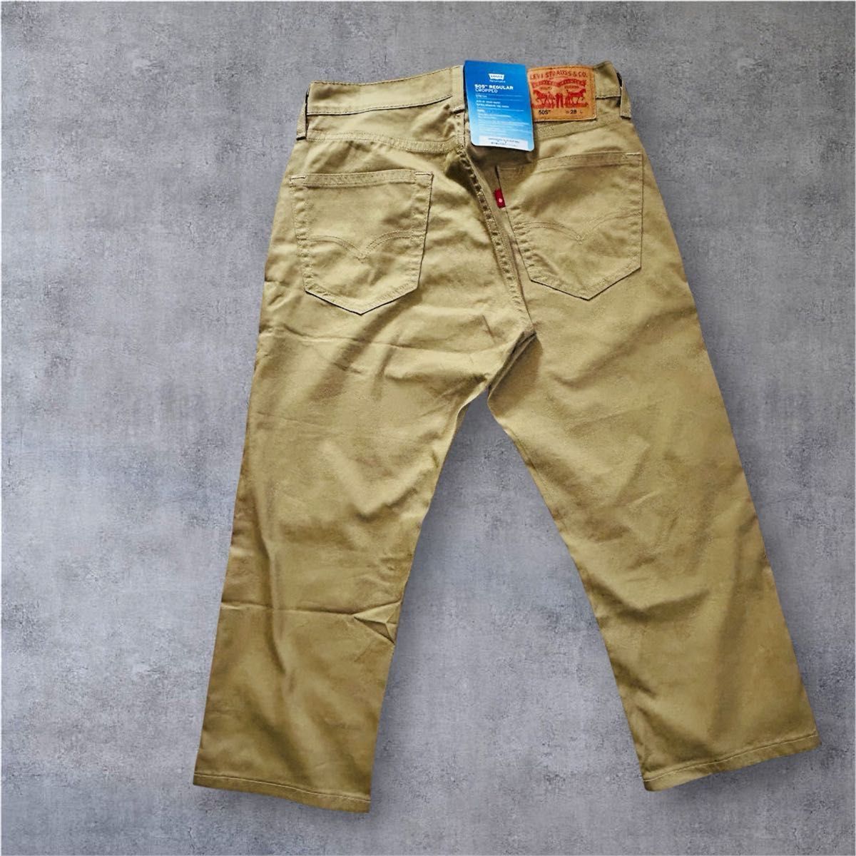 リーバイス LEVI'S 505 COOL レギュラーフィット クロップドパンツ