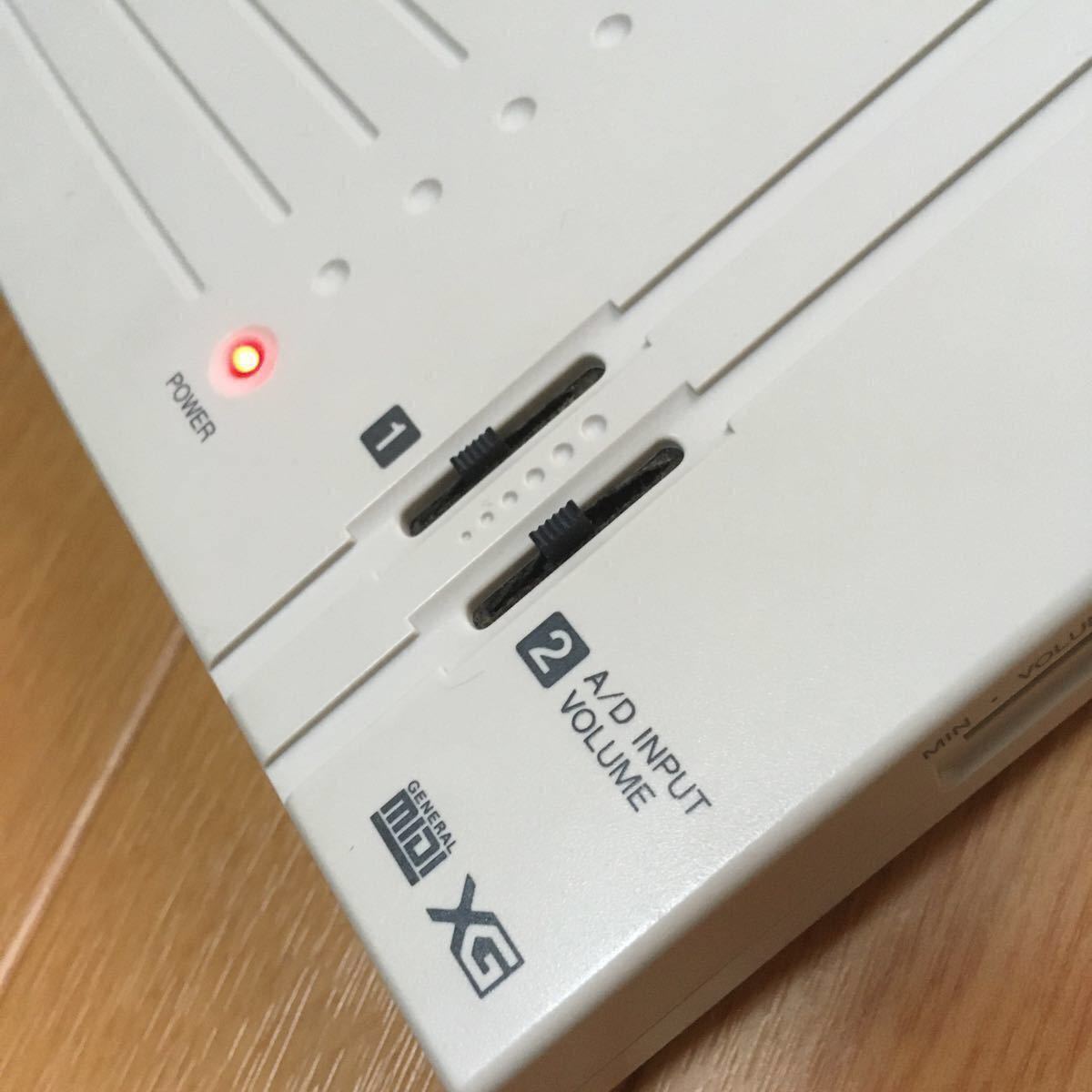 YAMAHA 「MU10」 MIDI 音源モジュール・ヤマハ製ACアダプター YAMAHA 「MU10」 MIDI 音源モジュール・ヤマハ製ACアダプター
