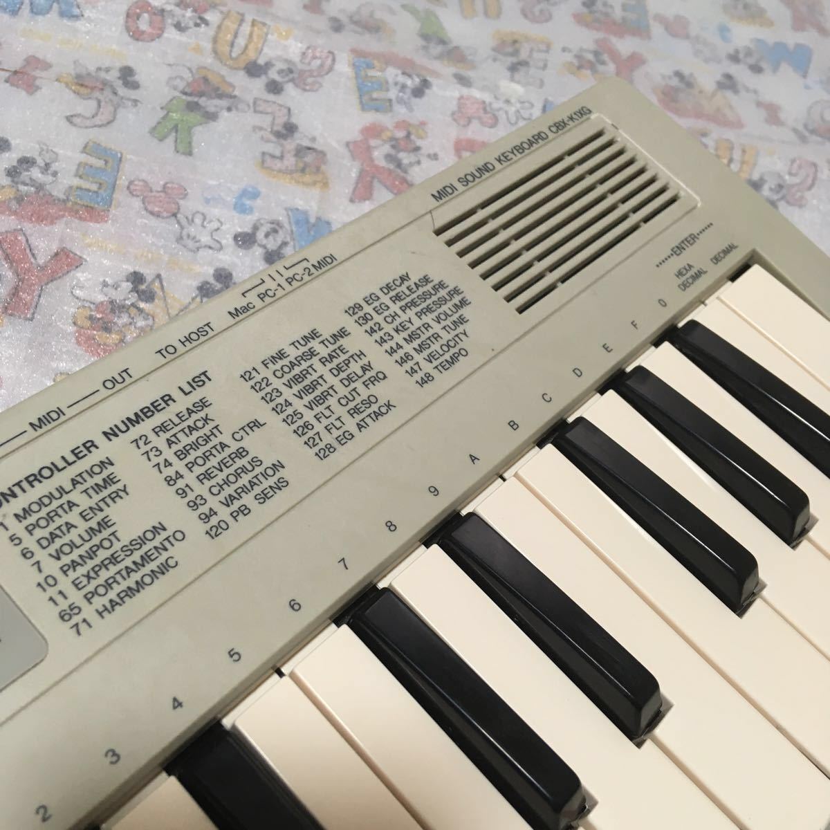 ヤマハ・YAMAHA「CBX-K1XG」XG音源内蔵MIDIキーボード・ヤマハ製 ヤマハ・YAMAHA「CBX-K1XG」XG音源内蔵MIDIキーボード・ヤマハ製