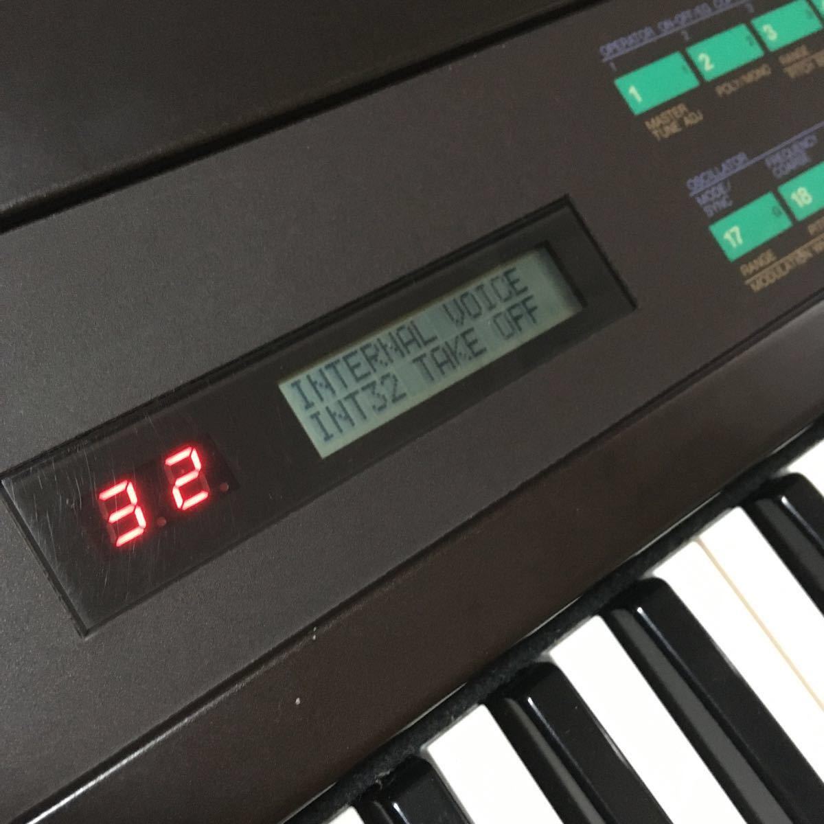 YAMAHA・ヤマハ「DX7」FM音源搭載デジタルシンセサイザー