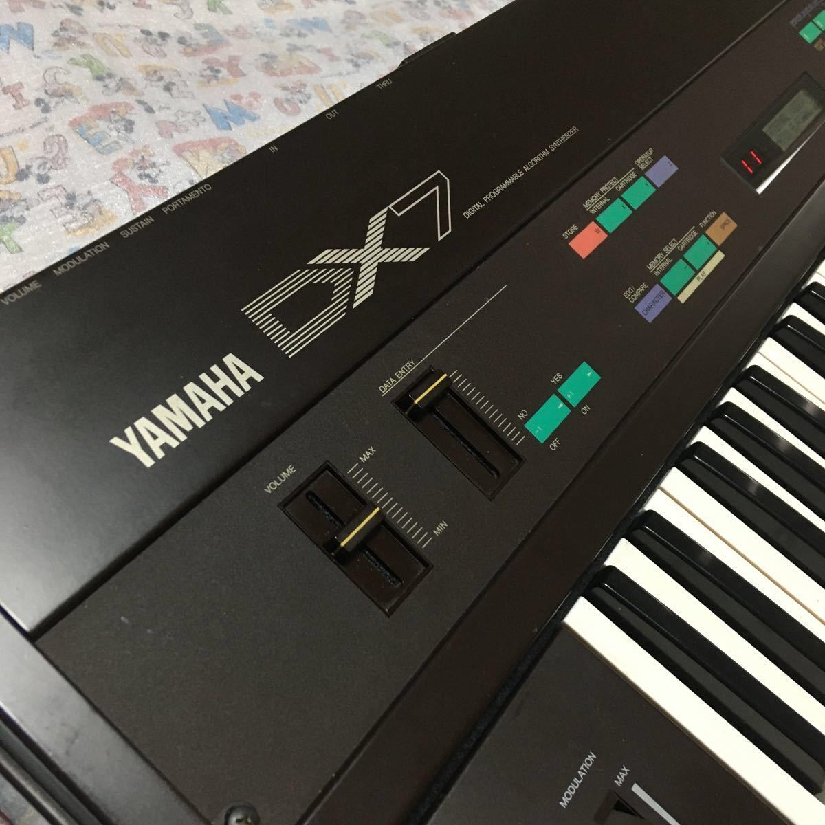 YAMAHA・ヤマハ「DX7」FM音源搭載デジタルシンセサイザー