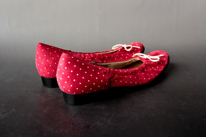  new goods * Ginza Kanematsu dot pattern pumps 23D /R11