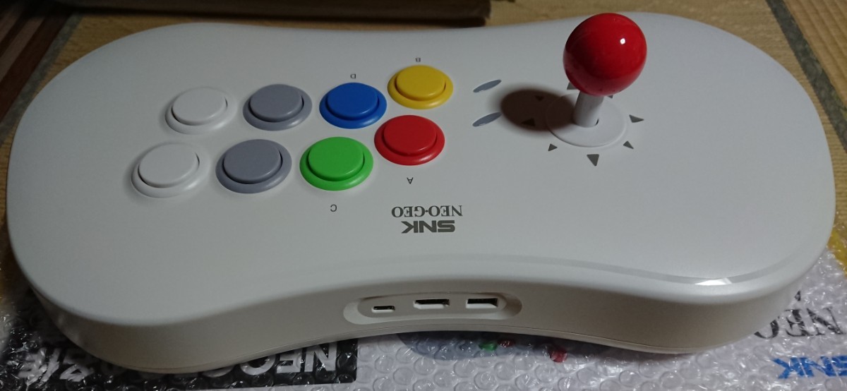 NEOGEO ARCADE STICK PRO ネオジオ アーケード スティック プロ 全隠しタイトル解除済み