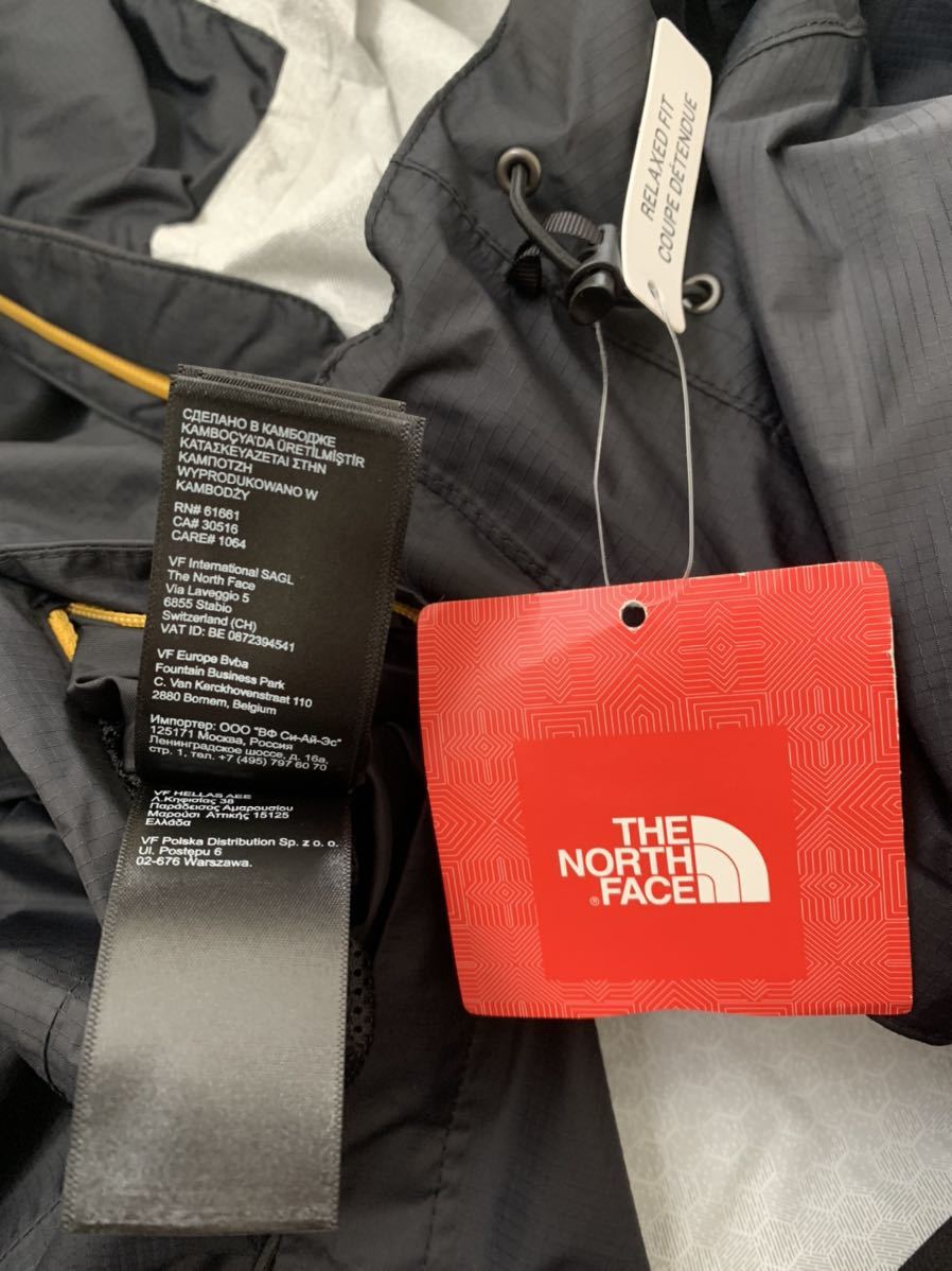 【送料無料】The North Face ザノースフェイス M VENTURE JKT RTO ナイロンジャケット 【サイズL】新品タグ付DRYVENT(ドライベント) BLACK