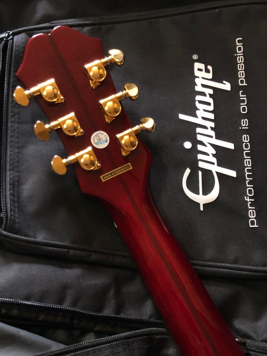 2018 Epiphone EJ-200 SCE Coupe / Wine Red 〜 新古品！無傷！