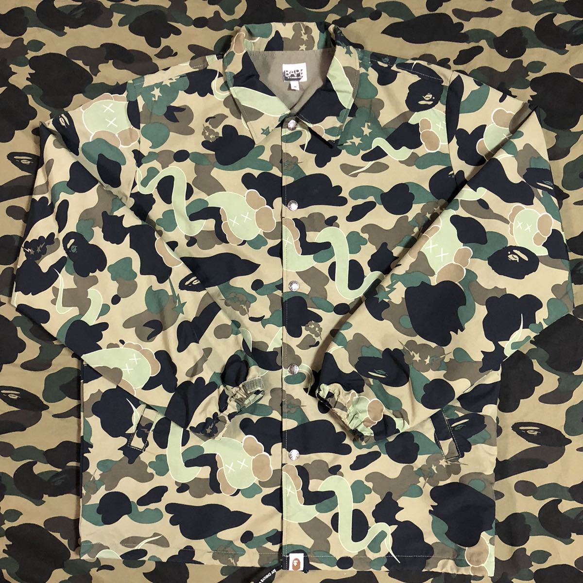 kaws coach jacket BAPE エイプ コーチジャケット 的详细信息 | One