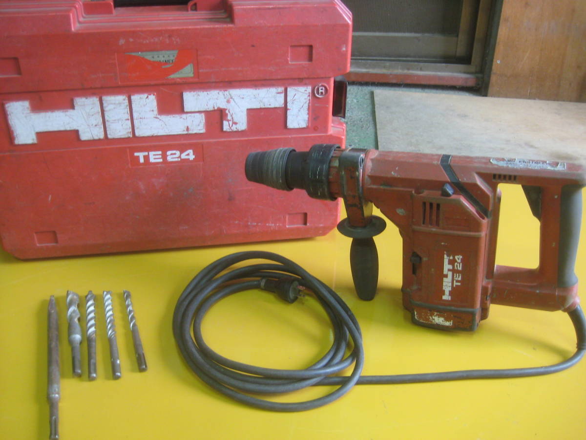ヤフオク! - HILTI ヒルティ ロータリーハンマードリル TE24