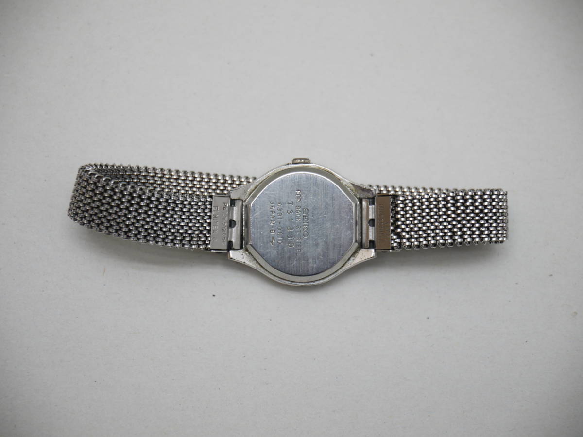 SEIKO セイコー レディース クォーツ 腕時計 4301-0010 ジャンク品_画像5