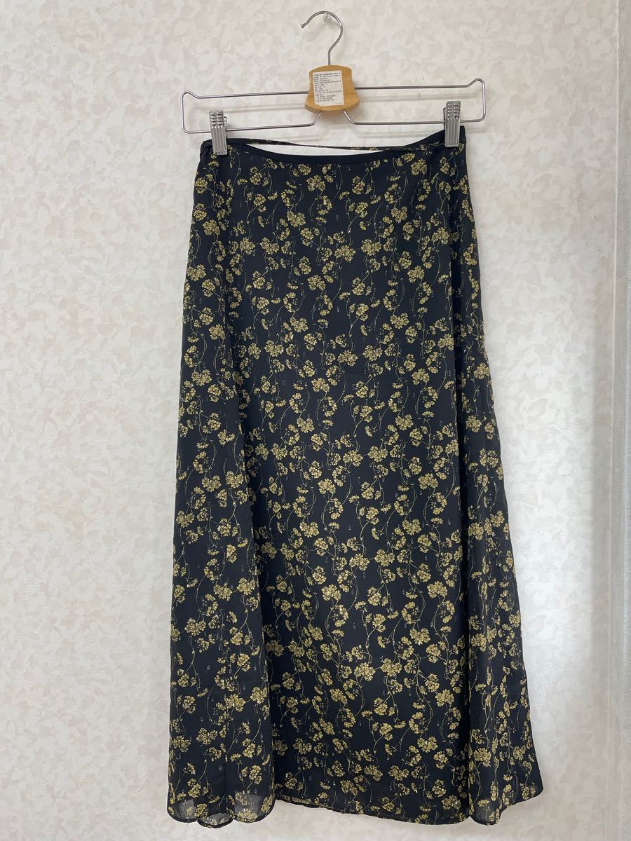 高質で安価 未使用品 ロングスカート 花柄 - ロングスカート