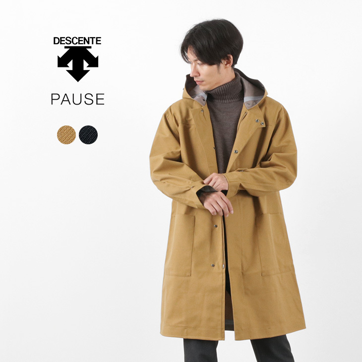 [DESCENTE PAUSE Descente Poe z]si-m tape duffle coat DLMOJC38 regular price \\50,600( tax included ) Mrumi let wool water-repellent waterproof oru Terrain 