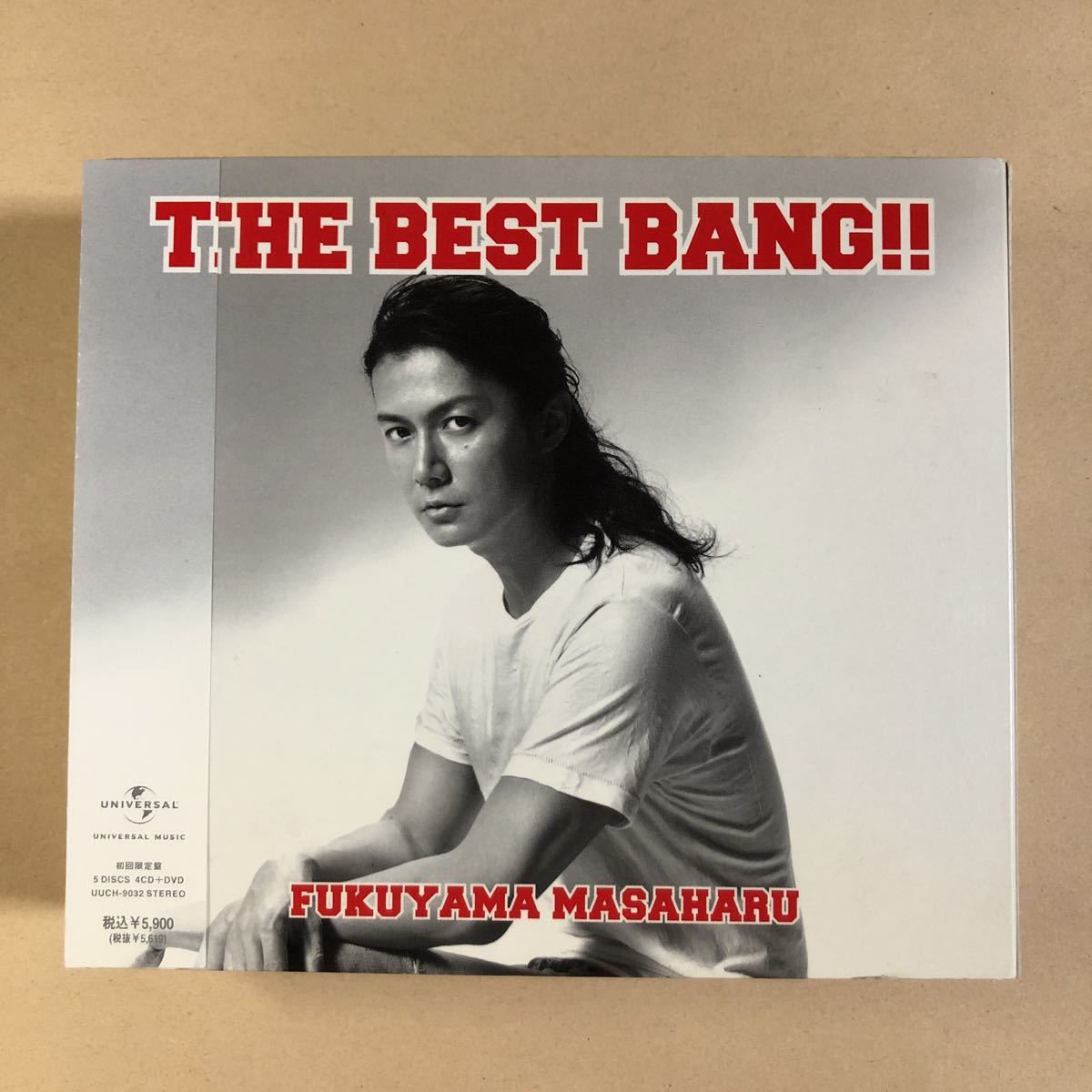 福山雅治 ライブDVD 5枚セット 新品未開封 Yahoo!オークション - 福山雅治 4CD+DVD 5枚組「THE BEST BANG」