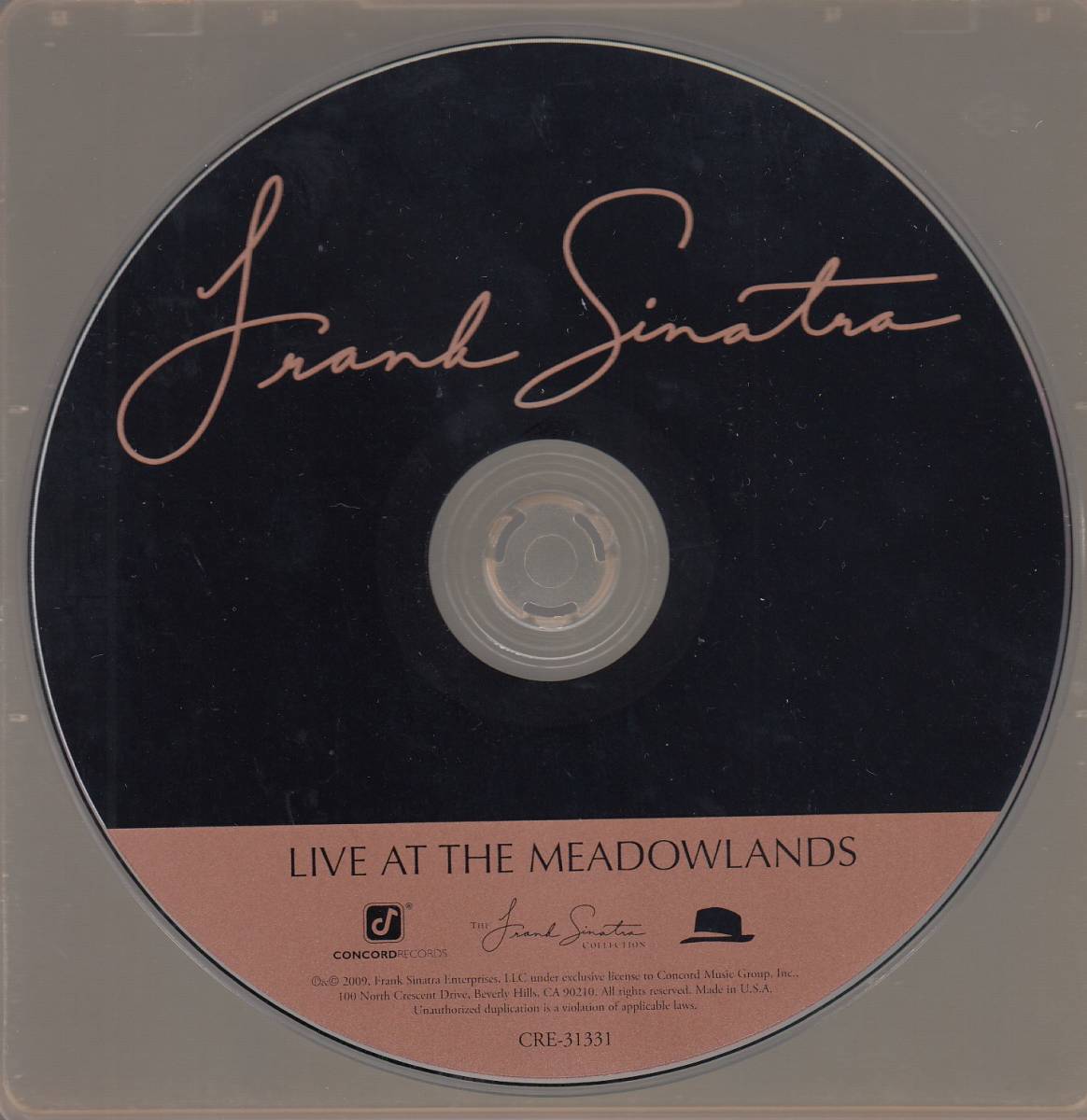 輸 Frank Sinatra Live At The Meadowlands フランク・シナトラ◆規格番号■CRE-31331◆送料無料■即決●交渉有_画像3