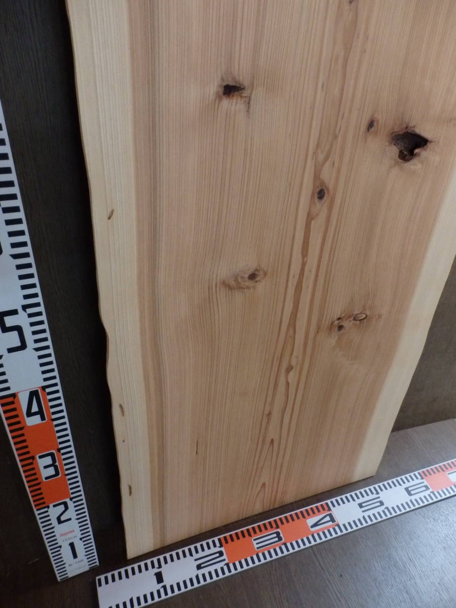 e1061502 新潟産杉●約99.5cm×45cm×2cm☆無垢板１枚板 木材 板 DIY 板材 天板 棚板 テーブル 看板 花台など種類豊富！_画像6