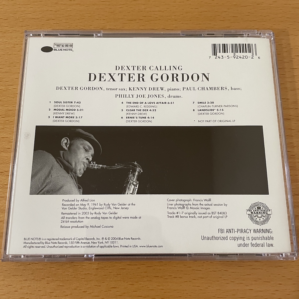ヤフオク 美品 Rvg デクスター ゴードン Dexter Gordon ヤフオク 美品 Rvg デクスター ゴードン Dexter Gordon
