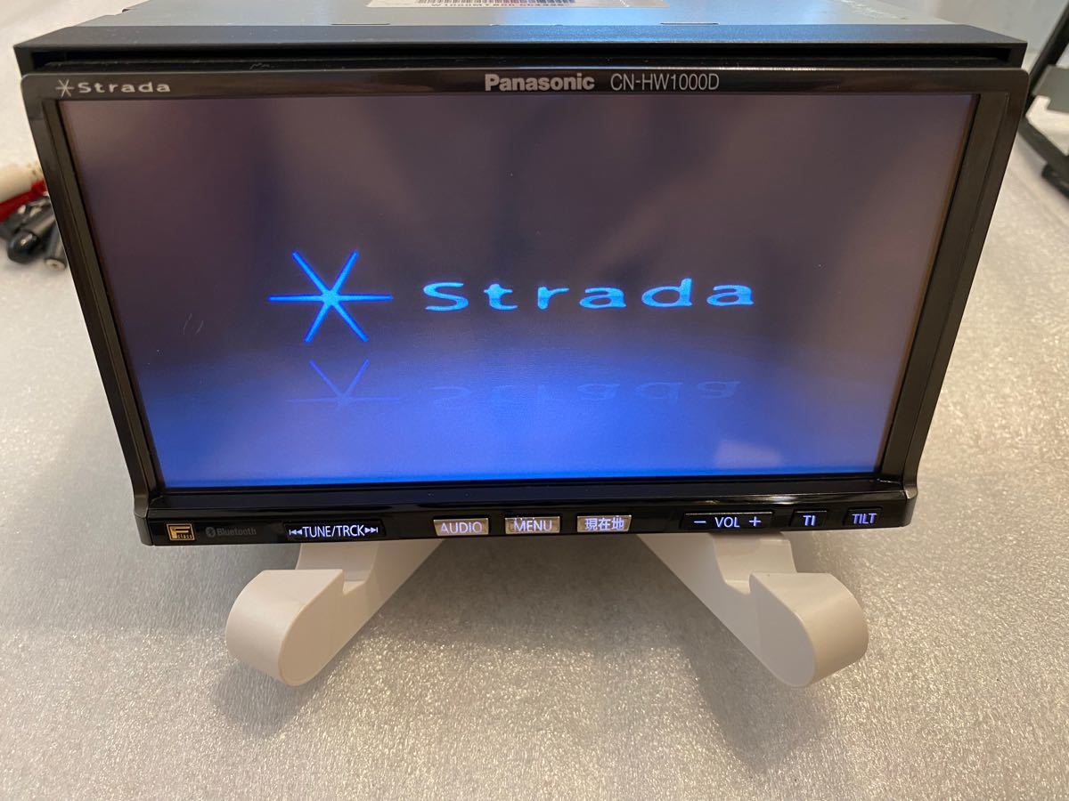 Panasonic Strada 最高峰Fクラス HDDナビ CN-HW1000D Bluetooth DVD CD フルセグ