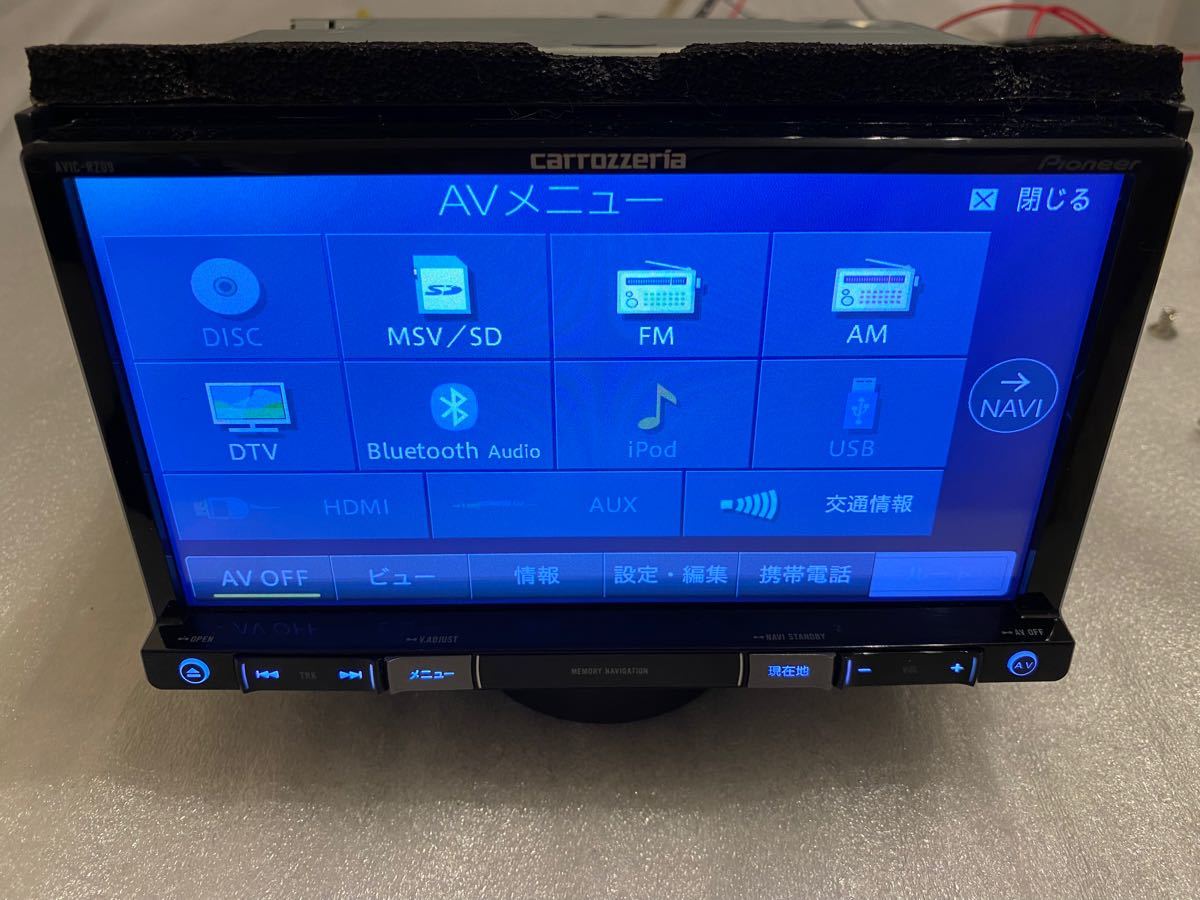 カロッツェリア 楽ナビ メモリーナビ AVIC-RZ09 フルセグ カロッツェリア 楽ナビ メモリーナビ AVIC-RZ09 フルセグ