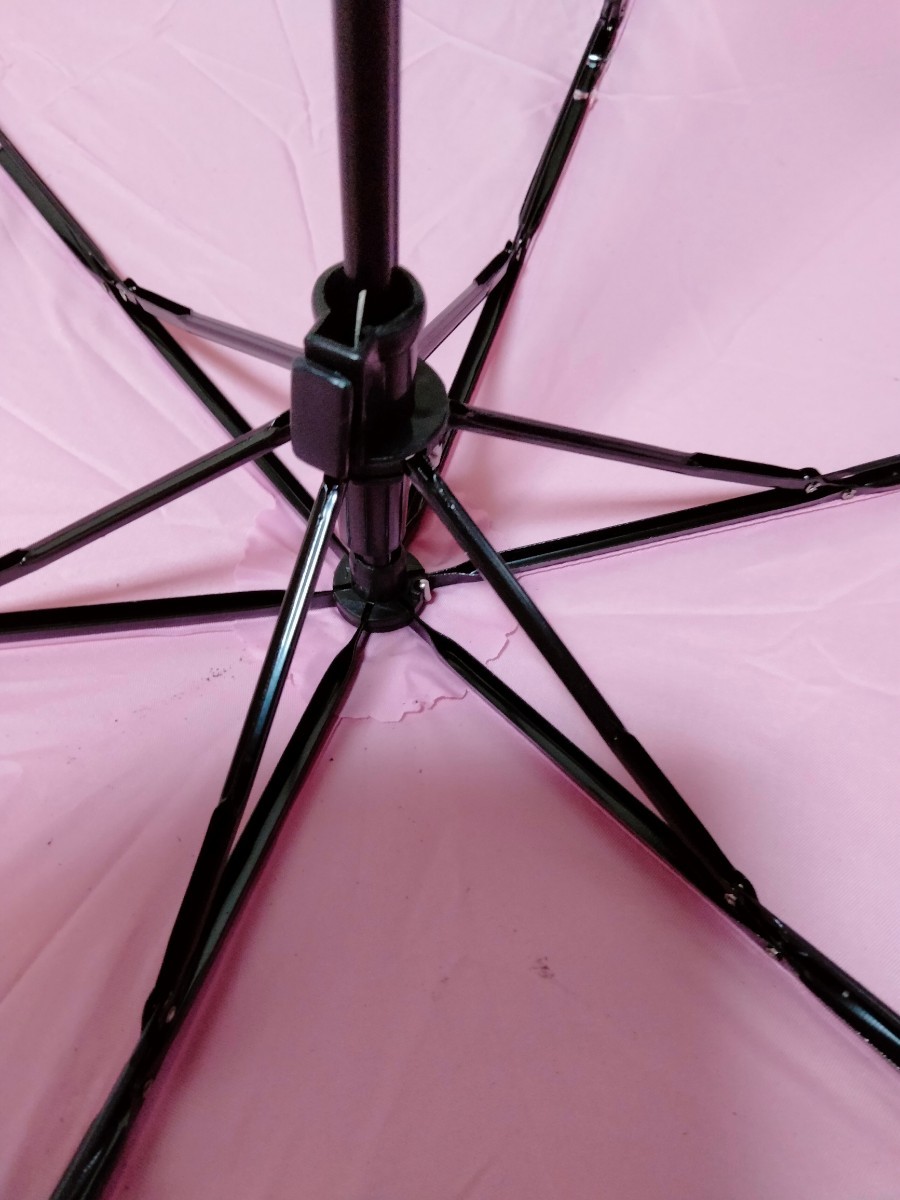 梅雨に！お値下げ2本セット!折りたたみ傘ピンク