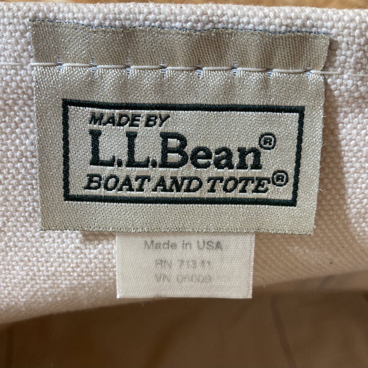 L.L.Bean 100周年 トート バッグ 100th 100 YEARS エルエルビーン BOAT AND TOTE 緑_画像5